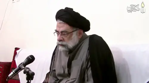 ویدیو شرح و تفسير فقره ( فمعکم معکم لا مع غيرکم) از زيارت جامعه کبيره (مشهد)